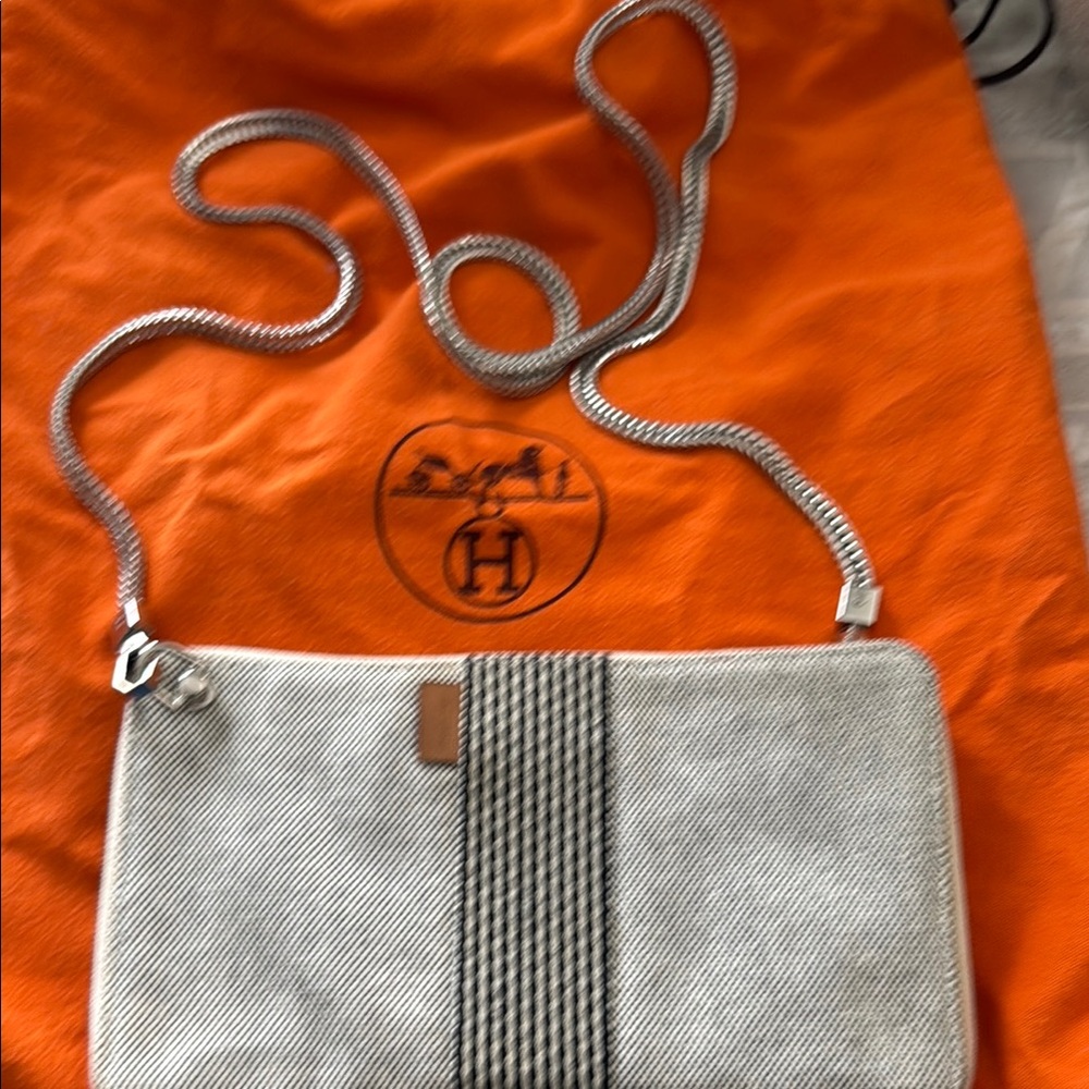 White and Black Women's Bag